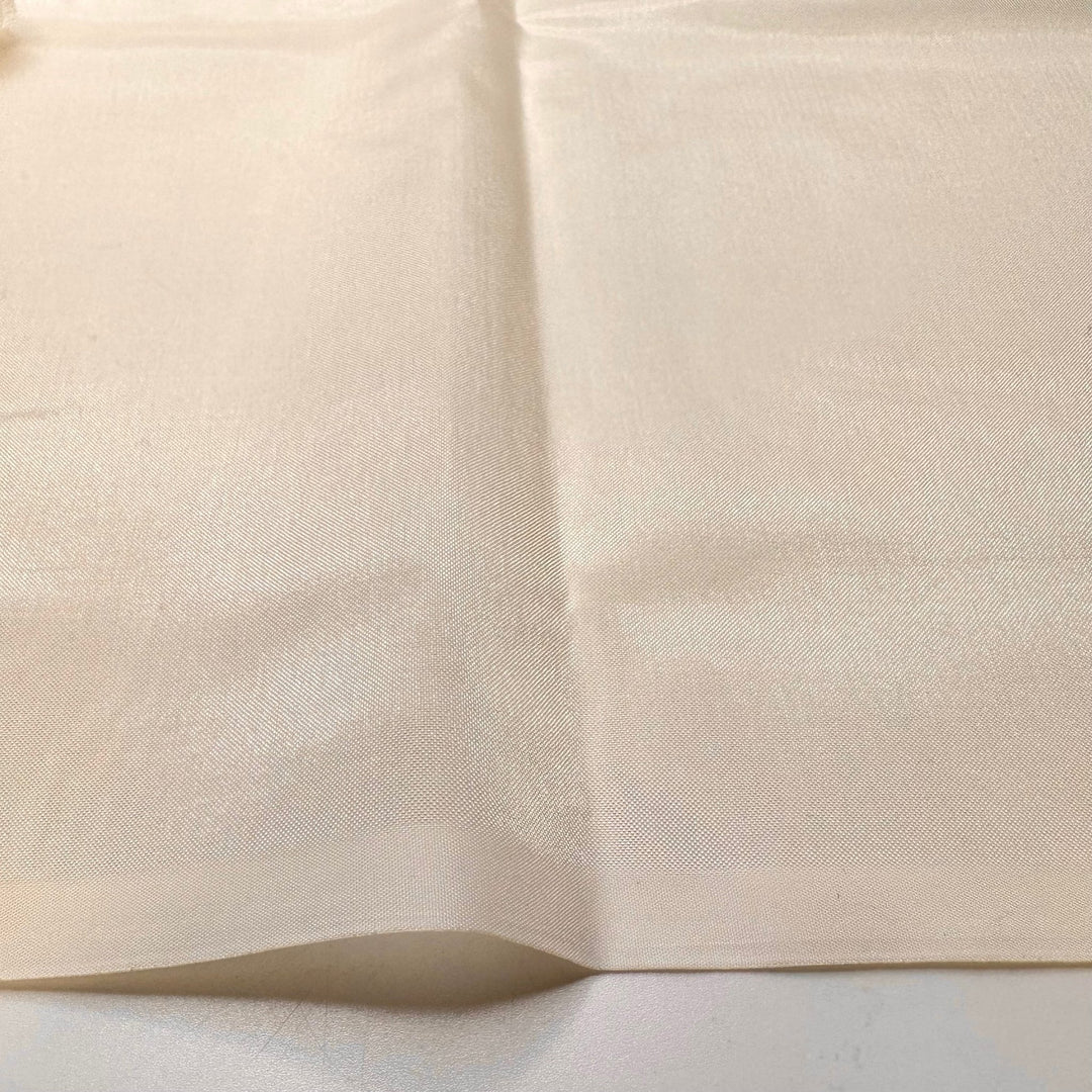 Starlight Star Bright - Organza Poly Woven - Cream - 3.7M Bundle - True Deadstock fabric Fabric by private - Sustainable Textile | FABCYCLE