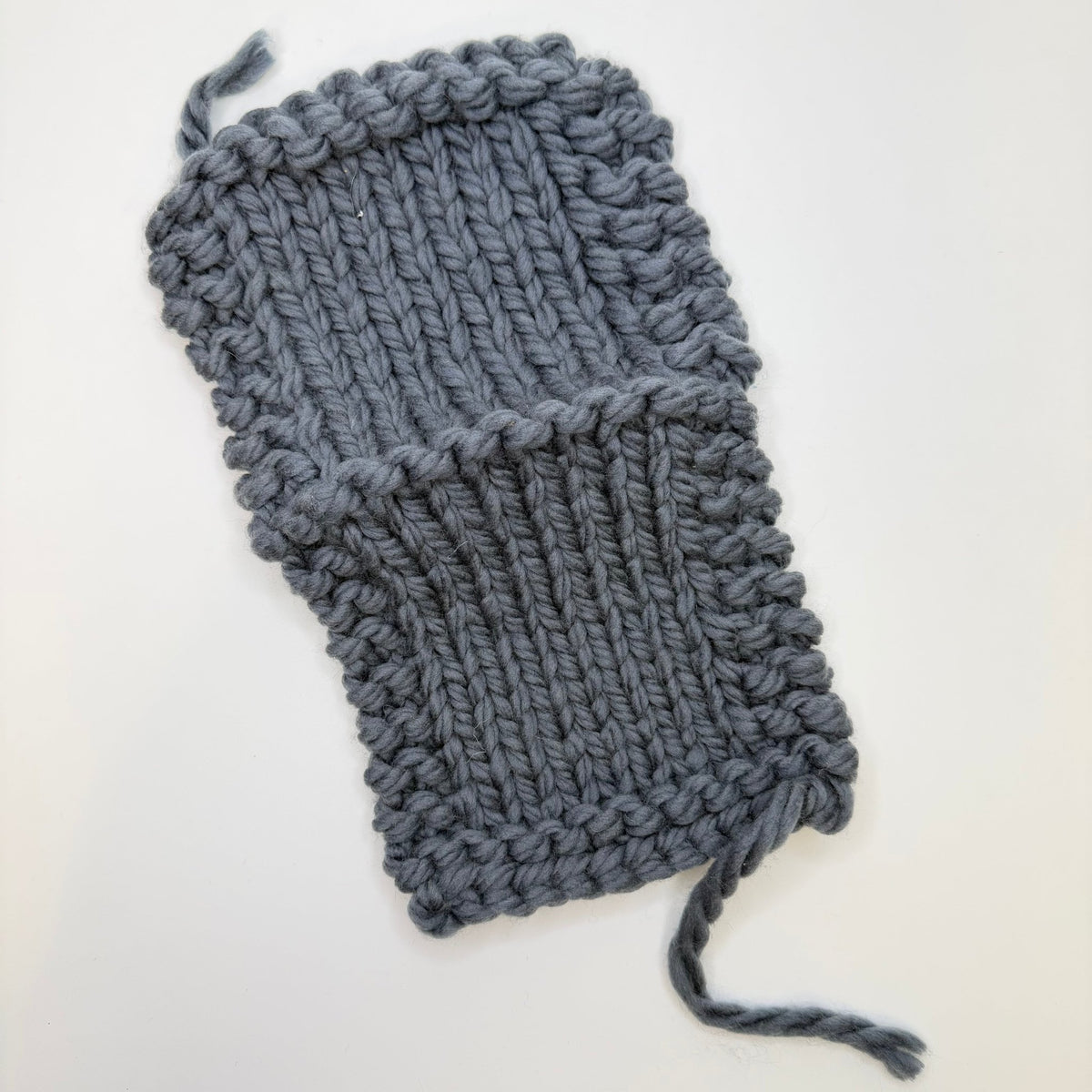 Started Project Yarn - Dark Grey - Individual - True Deadstock supplies Fabric by private - Sustainable Textile | FABCYCLE