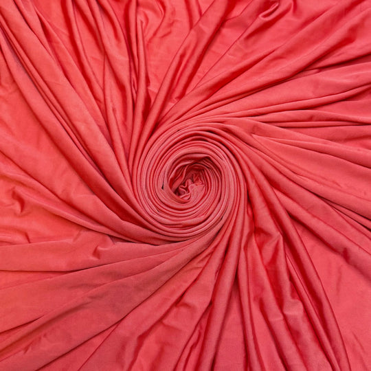 Starting A Ballet Studio - Polyester Blend Knit - Pink - 2M Bundle - True Deadstock fabric Fabric by private - Sustainable Textile | FABCYCLE