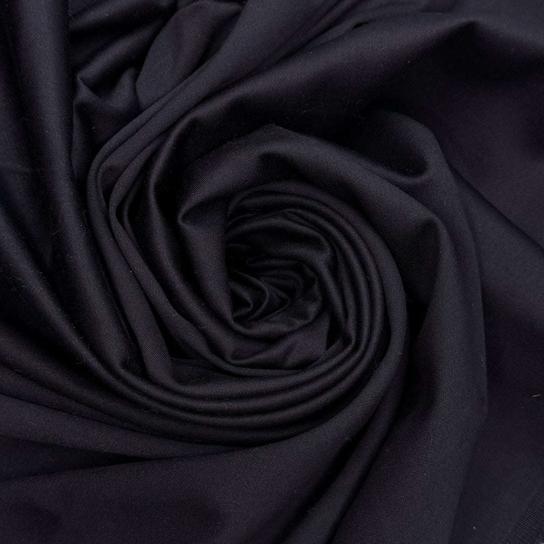 Starting A Family Tradition - Poly/Cotton Woven - Dark Navy - 2.2M Bundle - True Deadstock fabric Fabric by private - Sustainable Textile | FABCYCLE