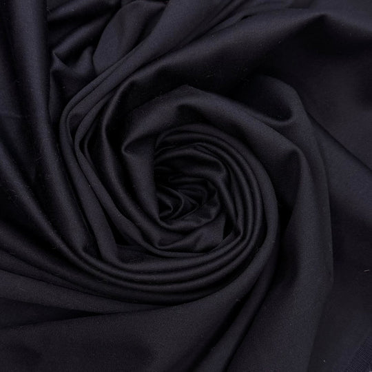 Starting A Family Tradition - Poly/Cotton Woven - Dark Navy - 2.2M Bundle - True Deadstock fabric Fabric by private - Sustainable Textile | FABCYCLE