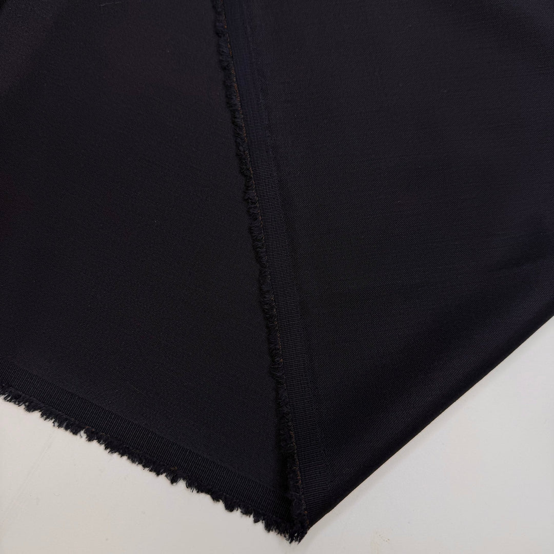 Starting A Family Tradition - Poly/Cotton Woven - Dark Navy - 2.2M Bundle - True Deadstock fabric Fabric by private - Sustainable Textile | FABCYCLE