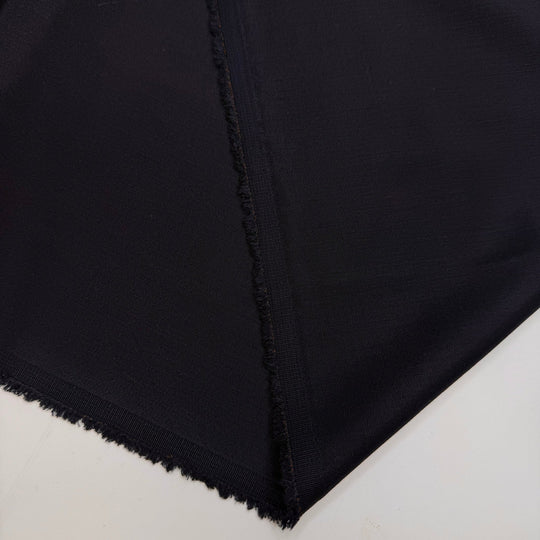 Starting A Family Tradition - Poly/Cotton Woven - Dark Navy - 2.2M Bundle - True Deadstock fabric Fabric by private - Sustainable Textile | FABCYCLE
