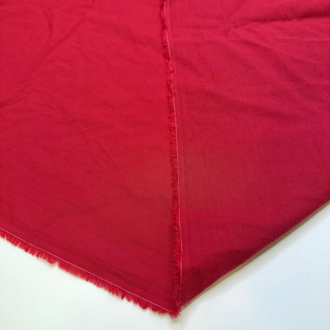 Stash Red Flags - Cotton Woven - Red - 3M Bundle - True Deadstock fabric Fabric by private - Sustainable Textile | FABCYCLE