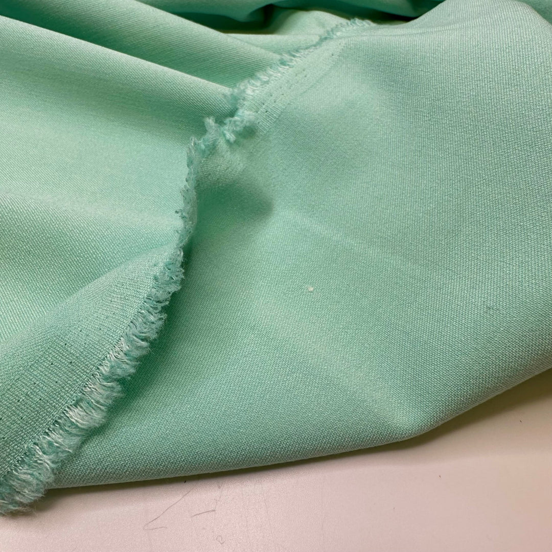 Stay Hydrated - Polyester Blend Woven - Light Teal Nautical - 3.55M Bundle - True Deadstock fabric Fabric by private - Sustainable Textile | FABCYCLE
