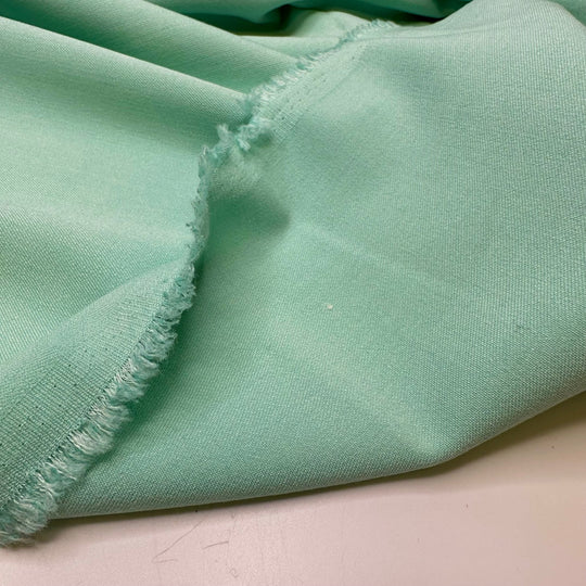Stay Hydrated - Polyester Blend Woven - Light Teal Nautical - 3.55M Bundle - True Deadstock fabric Fabric by private - Sustainable Textile | FABCYCLE