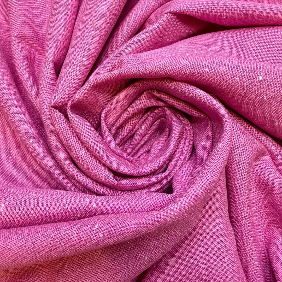 Still Not Over The Barbie Movie - Polyester Blend Woven - Pink - 0.9M Bundle - True Deadstock fabric Fabric by private - Sustainable Textile | FABCYCLE