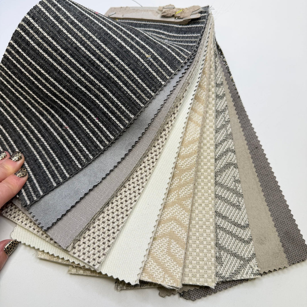Stony Wall - Home Décor Sample Books - Small Rectangle - True Deadstock fabric Fabric by private - Sustainable Textile | FABCYCLE