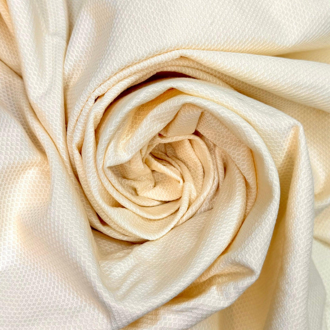Storybook Ending - Cotton Blend Woven - Cream - 2M Bundle - True Deadstock fabric Fabric by private - Sustainable Textile | FABCYCLE