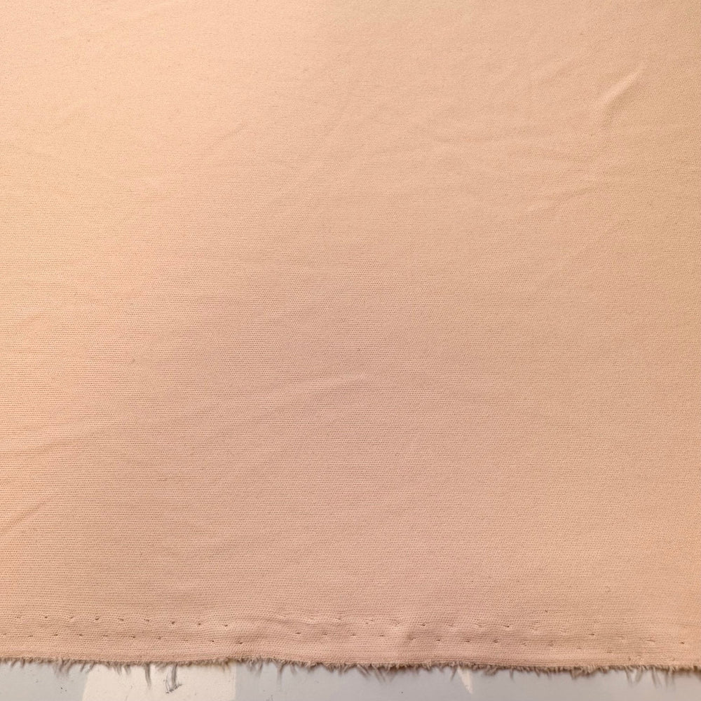 Strawberry Ice Cream - Rib Knit Polyester Blend Knit - Light Pink - 1.15M Bundle - True Deadstock fabric Fabric by private - Sustainable Textile | FABCYCLE