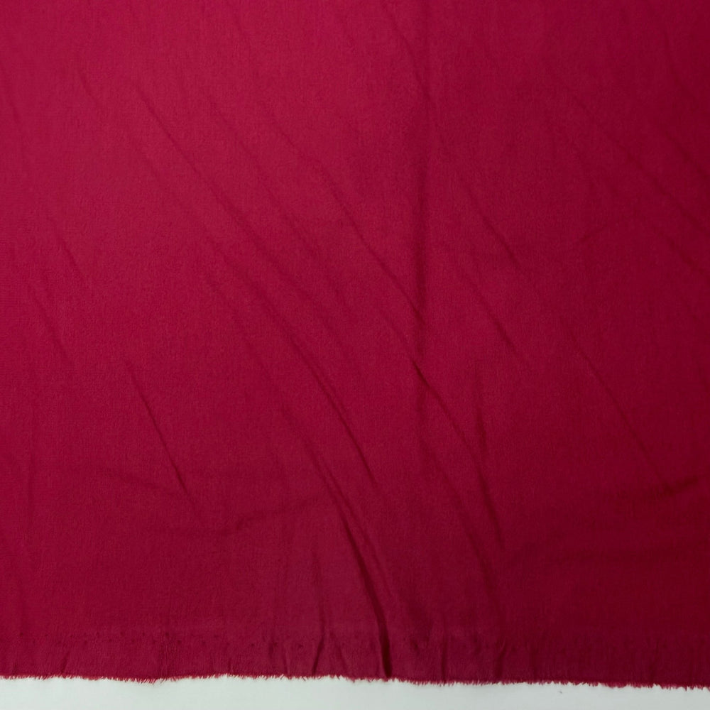 Stretch And Sew - Interlock Cotton/Spandex Knit - Dark Pink/Red - 2M Bundle - True Deadstock fabric Fabric by private - Sustainable Textile | FABCYCLE