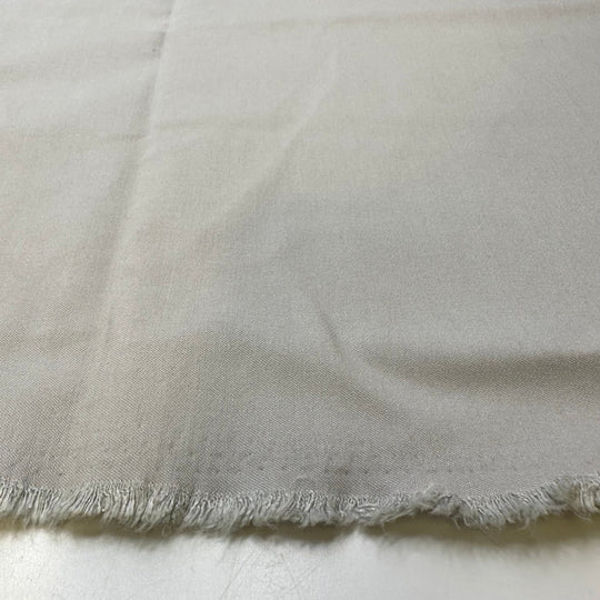 Stretch In Your Suit - Polyester Blend Woven - Light Grey - 1.25M Bundle - True Deadstock fabric Fabric by private - Sustainable Textile | FABCYCLE