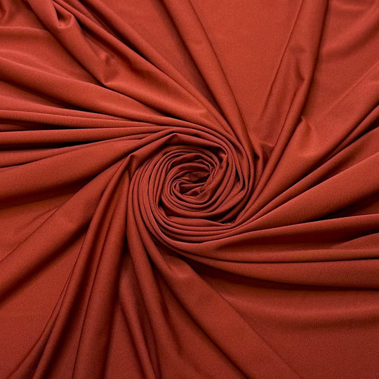 Student Shows - Polyester Blend Knit - Brown - 1M Bundle - True Deadstock fabric Fabric by private - Sustainable Textile | FABCYCLE