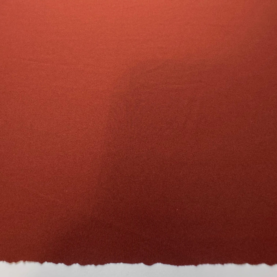 Student Shows - Polyester Blend Knit - Brown - 1M Bundle - True Deadstock fabric Fabric by private - Sustainable Textile | FABCYCLE
