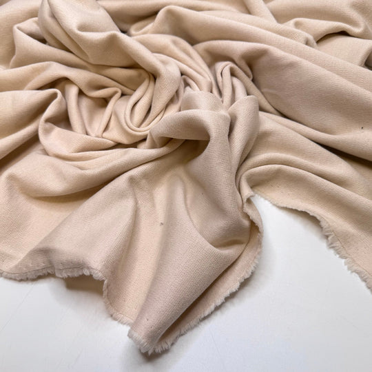 Stuffed Animal Collection - Natural Blend Knit - Light Beige - 1.2M Bundle - True Deadstock fabric Fabric by private - Sustainable Textile | FABCYCLE