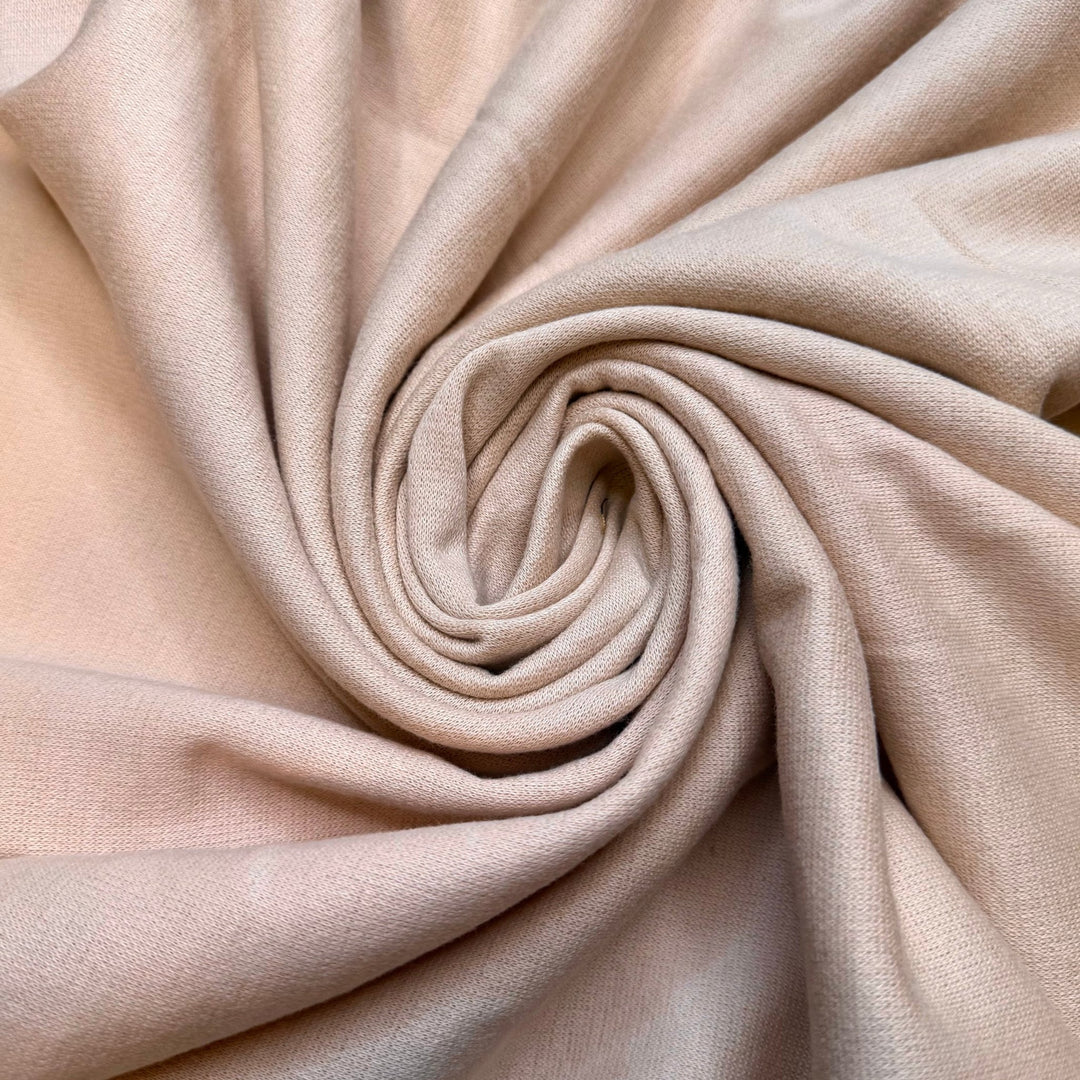 Stuffed Animal Collection - Natural Blend Knit - Light Beige - 1.2M Bundle - True Deadstock fabric Fabric by private - Sustainable Textile | FABCYCLE