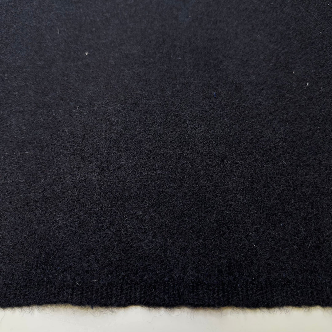 Sturdy Equipment - Felt Wool Woven - Black - 2.9M Bundle - True Deadstock fabric Fabric by private - Sustainable Textile | FABCYCLE