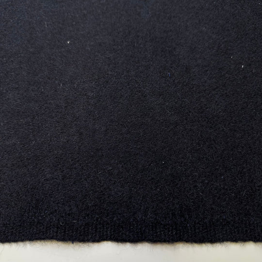 Sturdy Equipment - Felt Wool Woven - Black - 2.9M Bundle - True Deadstock fabric Fabric by private - Sustainable Textile | FABCYCLE
