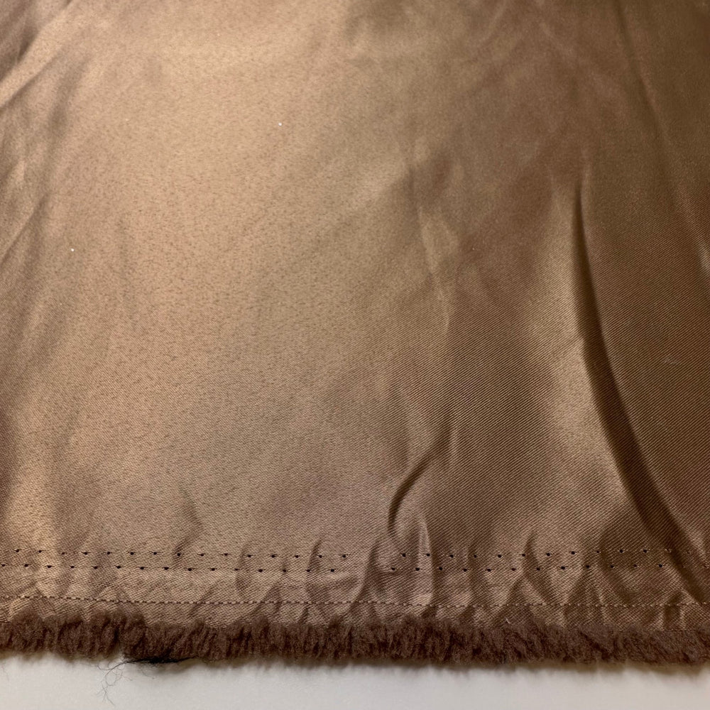 Subtle Glow - Sateen Polyester Blend Woven - Beige - 1.2M Bundle - True Deadstock fabric Fabric by private - Sustainable Textile | FABCYCLE