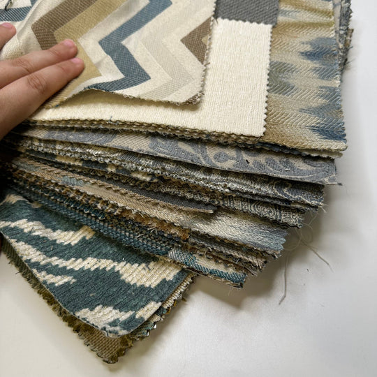 Subtlety - Home Décor Sample Books - Rectangle - True Deadstock fabric Fabric by private - Sustainable Textile | FABCYCLE