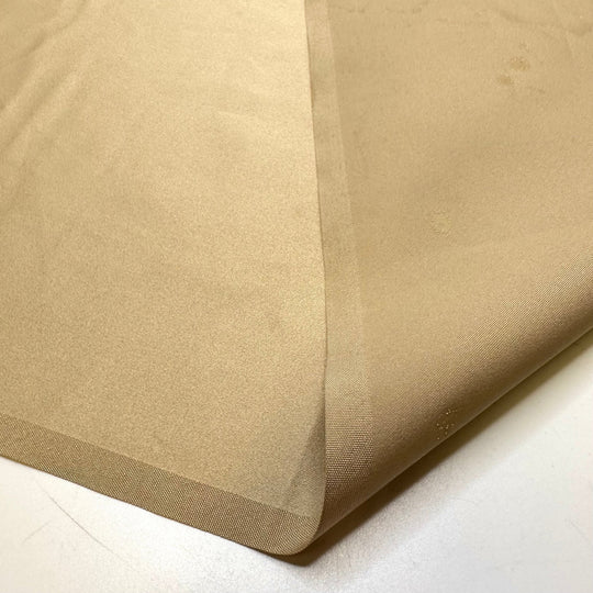 Suit Jacket And Khakis - Sateen Polyester Blend Woven - Light Beige - 5.5M Bundle - True Deadstock fabric Fabric by private - Sustainable Textile | FABCYCLE