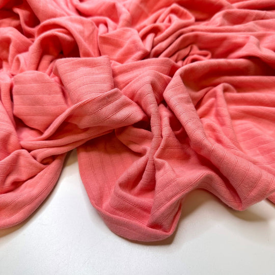 Summer Comforts - Cotton Knit - Light Pink - 1.85M Bundle - True Deadstock fabric Fabric by private - Sustainable Textile | FABCYCLE