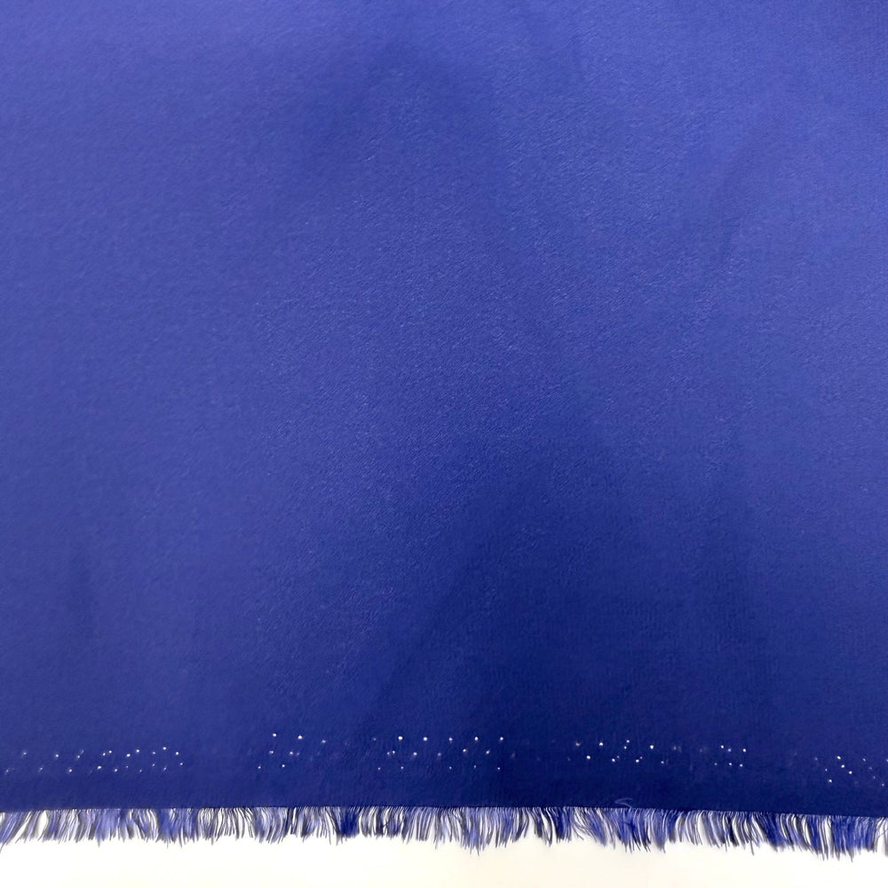 Summer Evenings - Chiffon Poly Woven - Dark Blue - 2M Bundle - True Deadstock fabric Fabric by private - Sustainable Textile | FABCYCLE