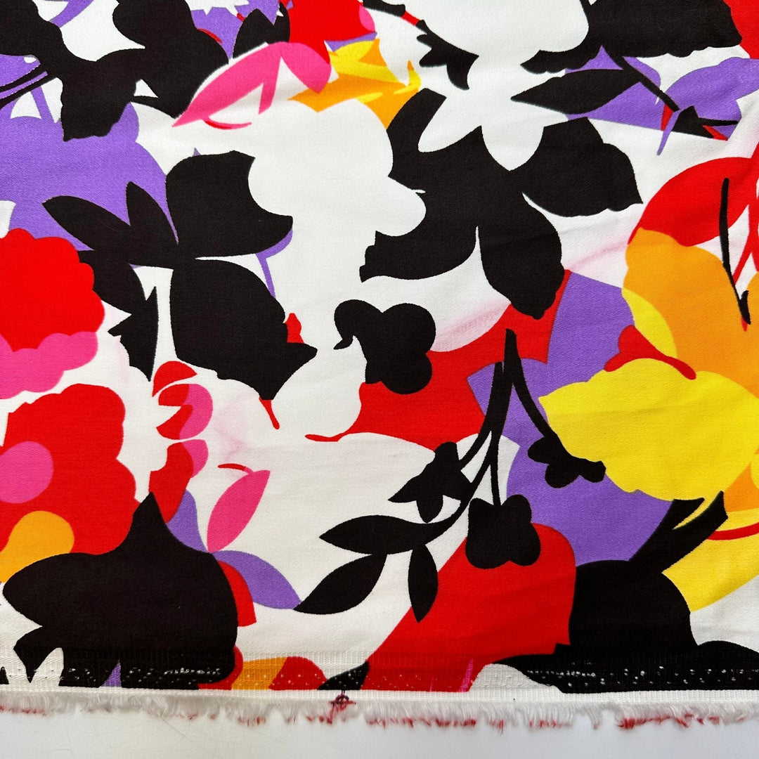 Summer Garden - Cotton Blend Woven - Multi Floral - Bundles - True Deadstock fabric Fabric by private - Sustainable Textile | FABCYCLE