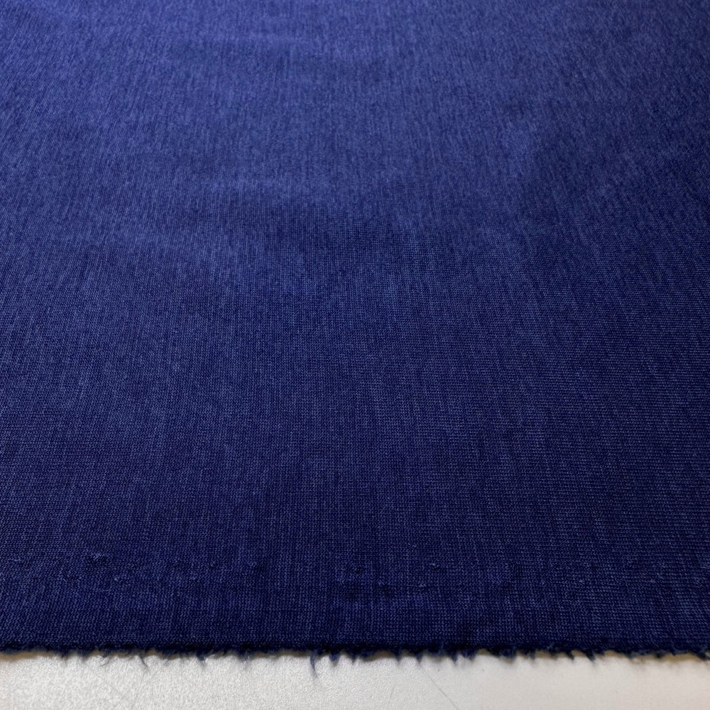 Summer House On The Lake - Polyester Blend Knit - Light Navy - 2M Bundle - True Deadstock fabric Fabric by private - Sustainable Textile | FABCYCLE