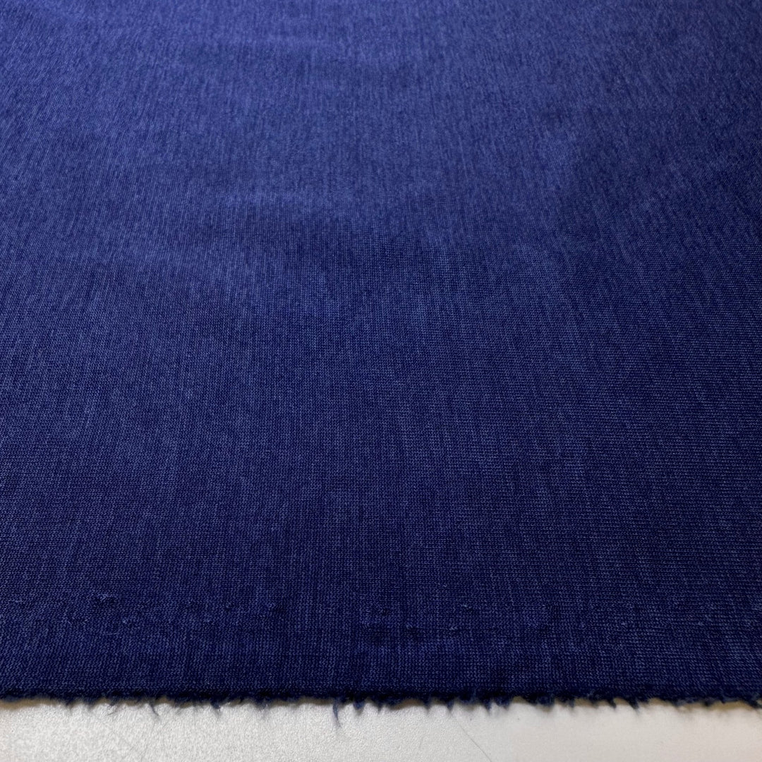 Summer House On The Lake - Polyester Blend Knit - Light Navy - 2M Bundle - True Deadstock fabric Fabric by private - Sustainable Textile | FABCYCLE