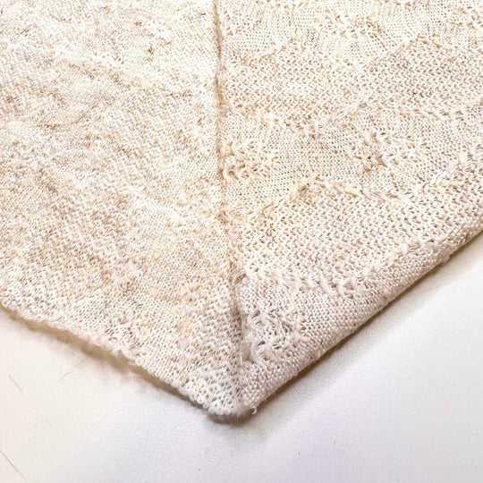 Summer In Australia - Sweater Knit Poly/Nylon Knit - Cream - 2M Bundle - True Deadstock fabric Fabric by private - Sustainable Textile | FABCYCLE