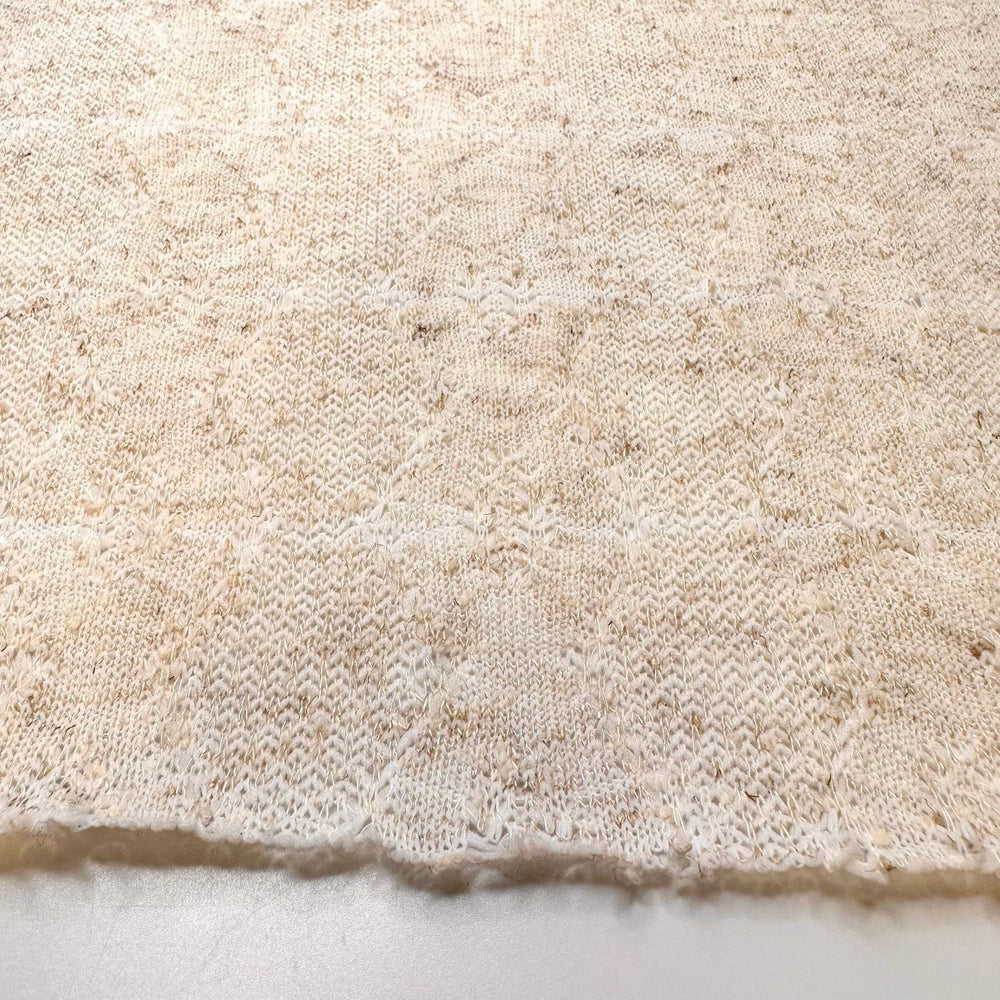 Summer In Australia - Sweater Knit Poly/Nylon Knit - Cream - 2M Bundle - True Deadstock fabric Fabric by private - Sustainable Textile | FABCYCLE