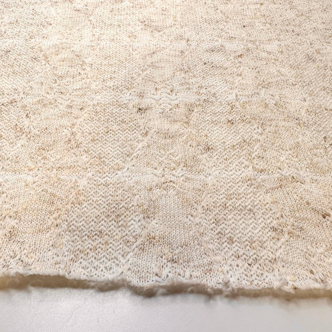 Summer In Australia - Sweater Knit Poly/Nylon Knit - Cream - 2M Bundle - True Deadstock fabric Fabric by private - Sustainable Textile | FABCYCLE