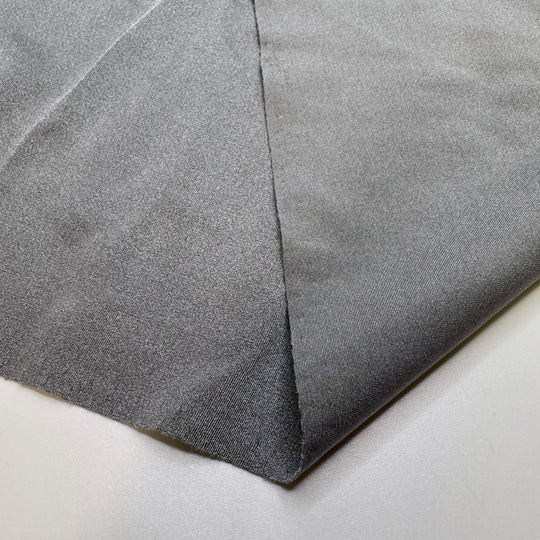 Summer Olympics - Poly/Spandex Knit - Silver - 2M Bundle - True Deadstock fabric Fabric by private - Sustainable Textile | FABCYCLE