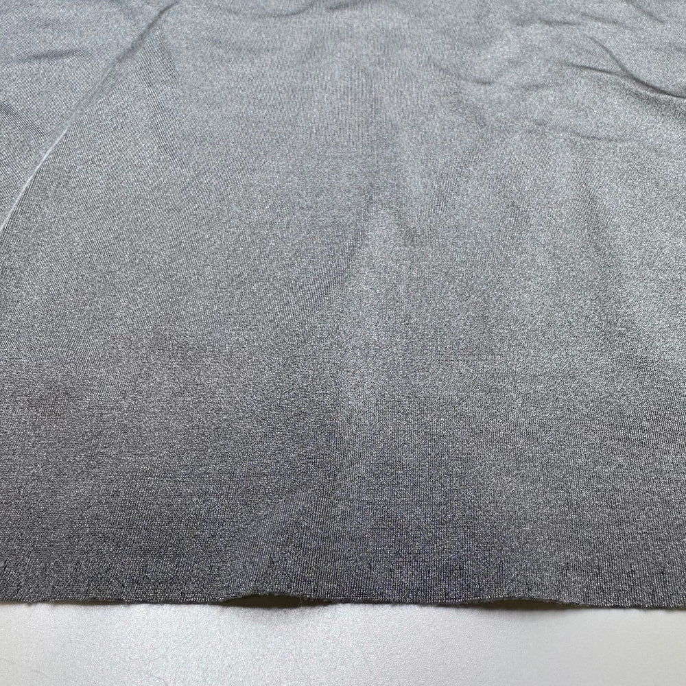Summer Olympics - Poly/Spandex Knit - Silver - 2M Bundle - True Deadstock fabric Fabric by private - Sustainable Textile | FABCYCLE
