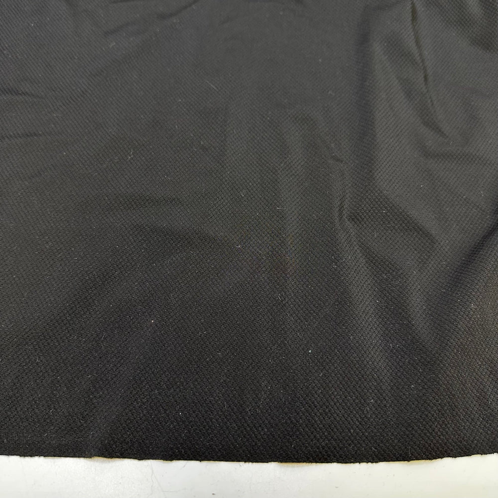 Summer Sports League - Poly/Spandex Knit - Black - 1M Bundle - True Deadstock fabric Fabric by private - Sustainable Textile | FABCYCLE