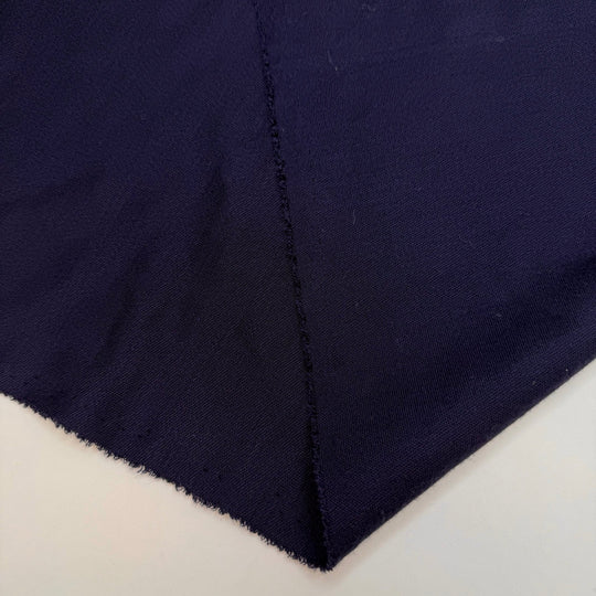 Summer Sports League - Rib Knit Polyester Blend Knit - Dark Navy - 1.7M Bundle - True Deadstock fabric Fabric by private - Sustainable Textile | FABCYCLE
