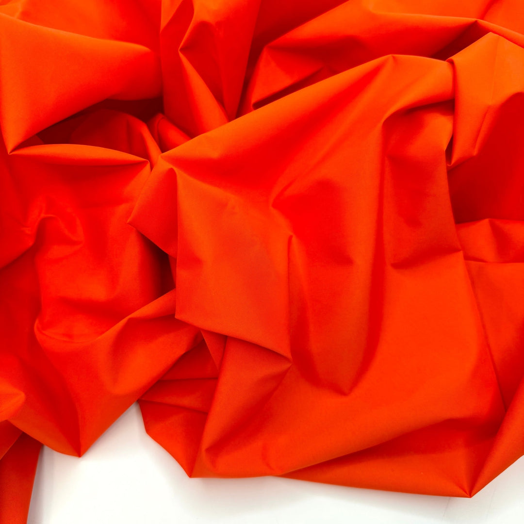 Summer Sunrise - Nylon Blend Woven - Orange - 1.75M Bundle - True Deadstock fabric Fabric by private - Sustainable Textile | FABCYCLE
