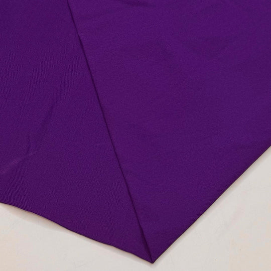 Summer Triathlon - Tubular Rib Knit Polyester Blend Knit - Purple - 1.9M Bundle - True Deadstock fabric Fabric by private - Sustainable Textile | FABCYCLE