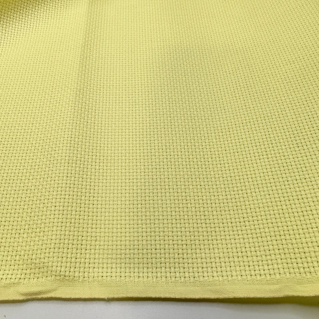 Sun Bleached Knickknacks - Synthetic Blend Woven - Yellow - Bundles - True Deadstock fabric Fabric by private - Sustainable Textile | FABCYCLE