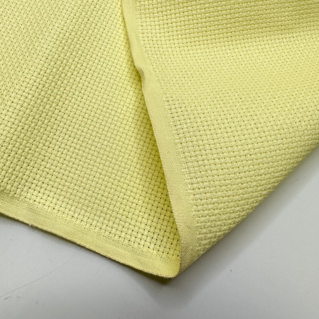Sun Bleached Knickknacks - Synthetic Blend Woven - Yellow - Bundles - True Deadstock fabric Fabric by private - Sustainable Textile | FABCYCLE
