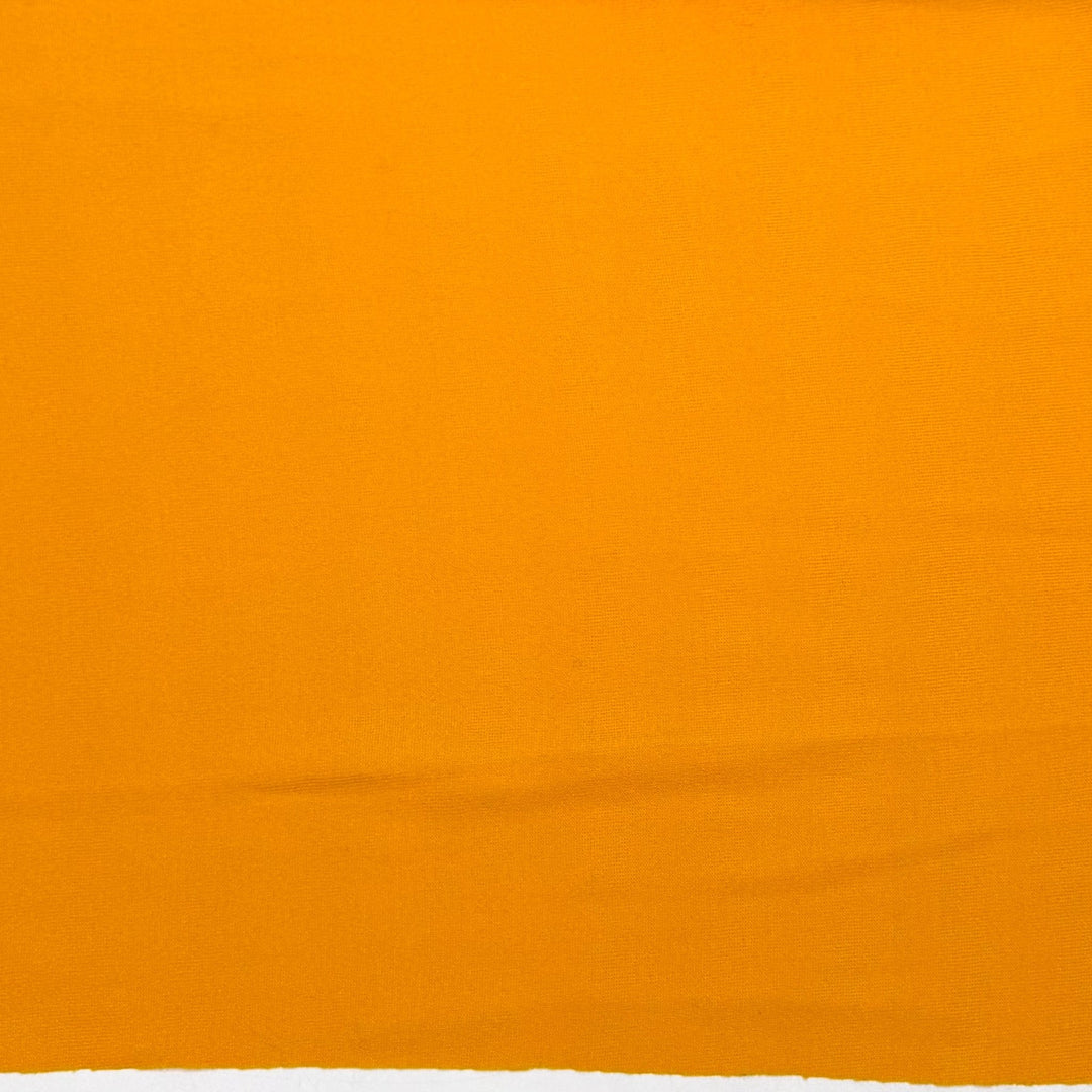 Sun Rays By The Pool - Rib Knit Polyester Blend Knit - Dark Yellow - 1M Bundle - True Deadstock fabric Fabric by private - Sustainable Textile | FABCYCLE