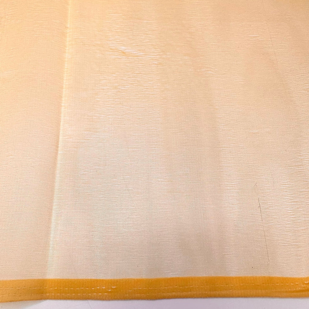 Sunrise At Sea - Organza Poly Woven - Dark Yellow - Bundles - True Deadstock fabric Fabric by private - Sustainable Textile | FABCYCLE