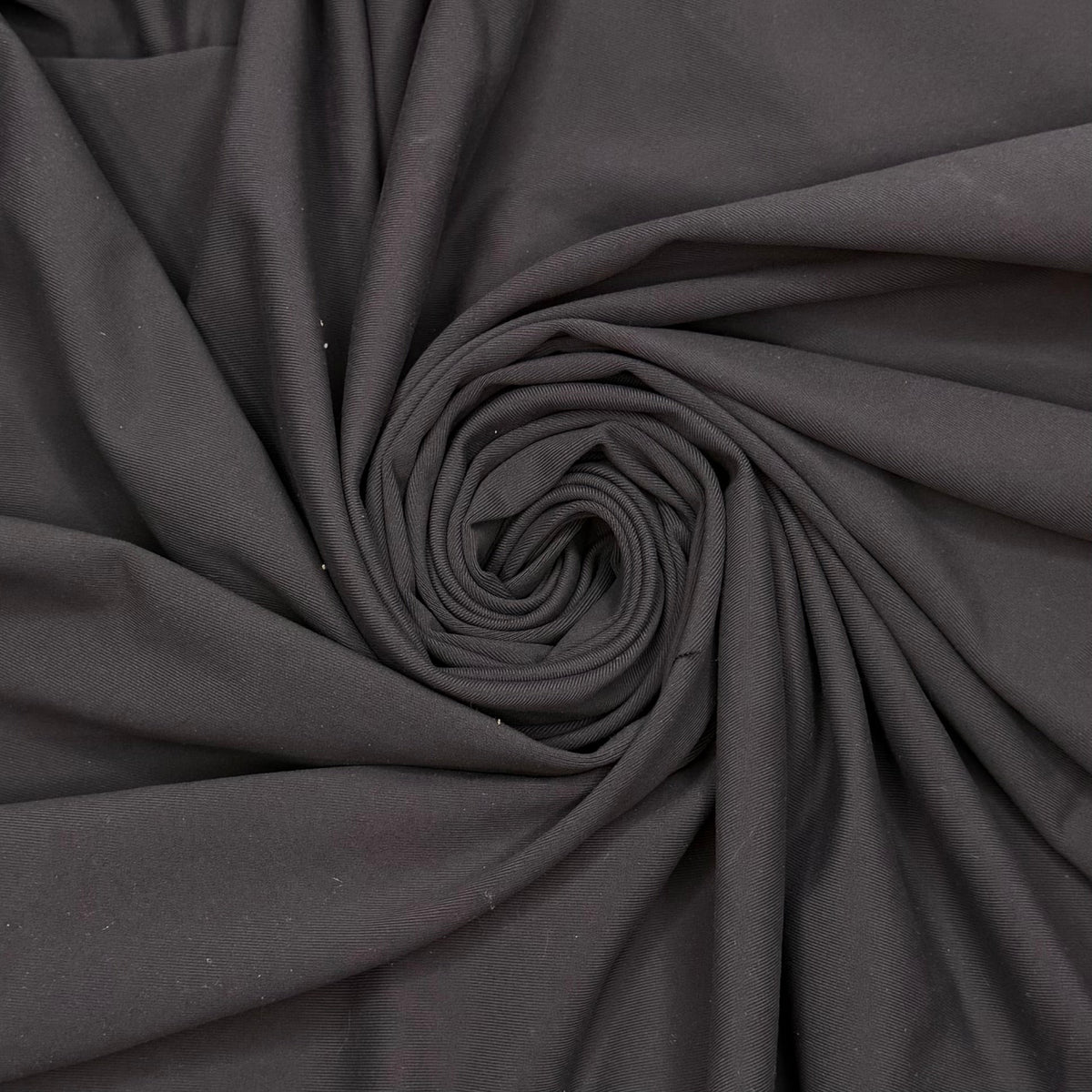 Surf Or Sound Side - Jersey Polyester Blend Knit - Dark Grey - 1.4M Bundle - True Deadstock fabric Fabric by private - Sustainable Textile | FABCYCLE