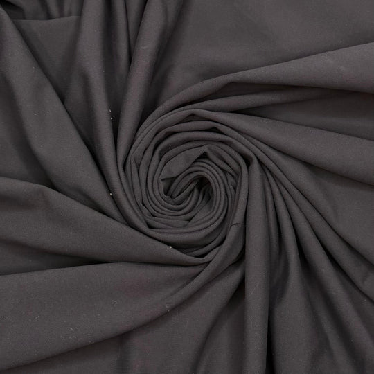 Surf Or Sound Side - Jersey Polyester Blend Knit - Dark Grey - 1.4M Bundle - True Deadstock fabric Fabric by private - Sustainable Textile | FABCYCLE