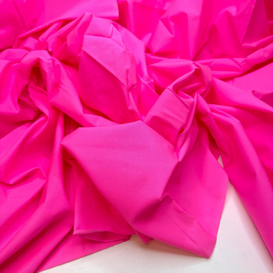 Surprise Party - Nylon Blend Woven - Neon Pink - 1.6M Bundle - True Deadstock fabric Fabric by private - Sustainable Textile | FABCYCLE