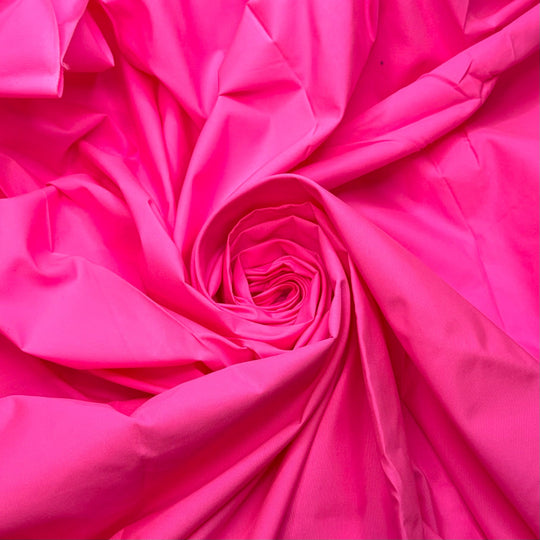 Surprise Party - Nylon Blend Woven - Neon Pink - 1.6M Bundle - True Deadstock fabric Fabric by private - Sustainable Textile | FABCYCLE