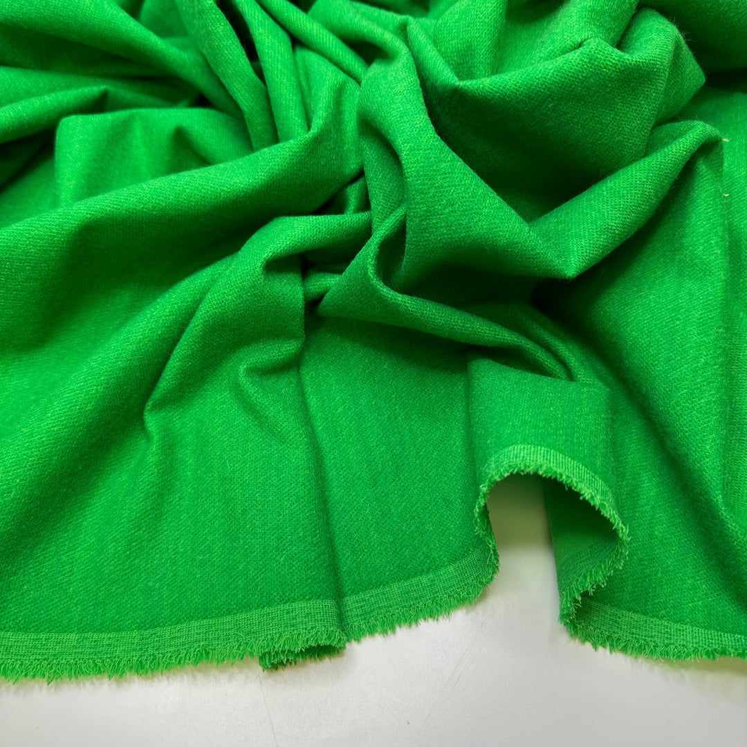 Surrounded By Green - Polyester Blend Knit - Green - 1.25M Bundle - True Deadstock fabric Fabric by private - Sustainable Textile | FABCYCLE