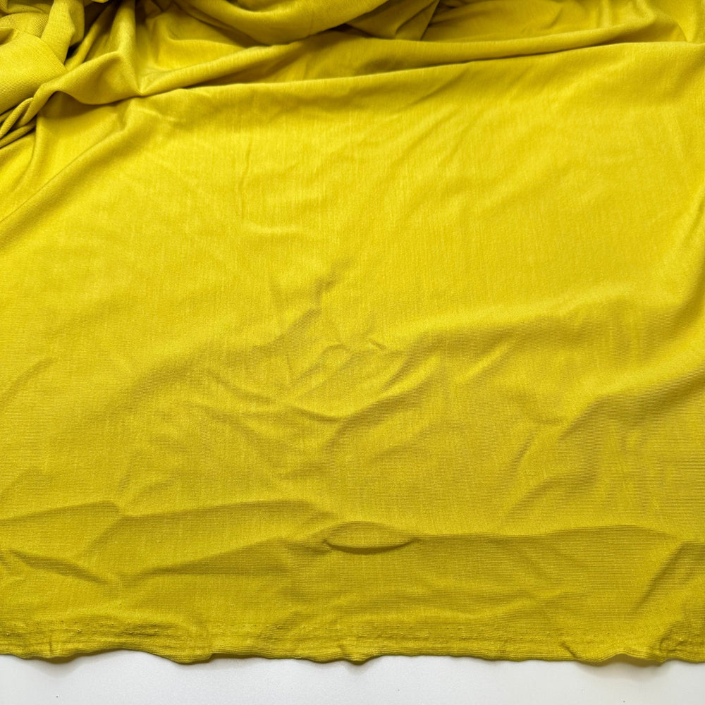 Swamp - Jersey Natural Blend Knit - Yellow/Green - Bundles - True Deadstock fabric Fabric by private - Sustainable Textile | FABCYCLE