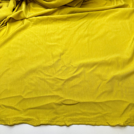 Swamp - Jersey Natural Blend Knit - Yellow/Green - Bundles - True Deadstock fabric Fabric by private - Sustainable Textile | FABCYCLE